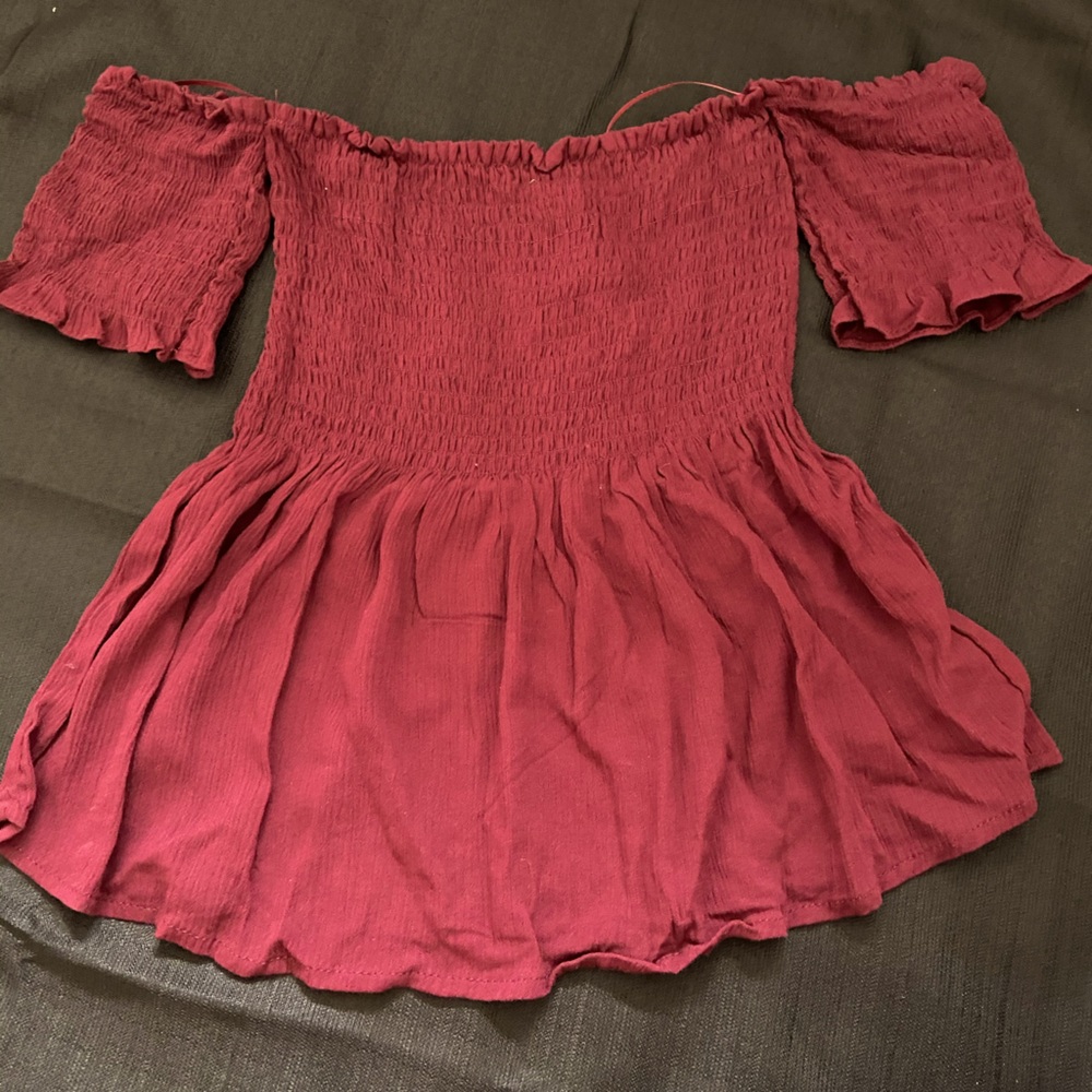 Off the shoulder blouse
